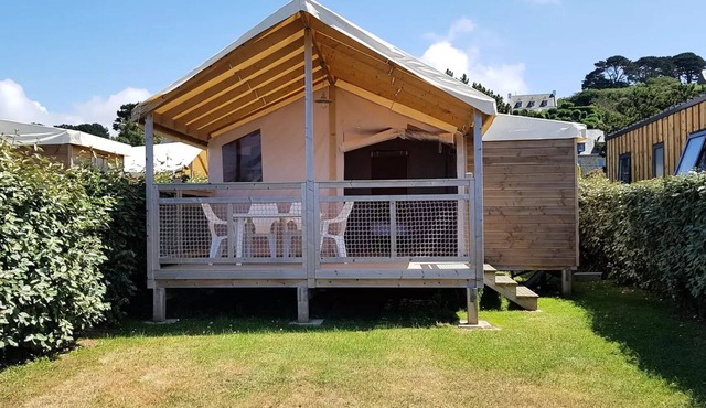 Camping Seasonova Les 7 Iles * - ECOLODGE sur Pilotis - 2 bedrooms 5 persons