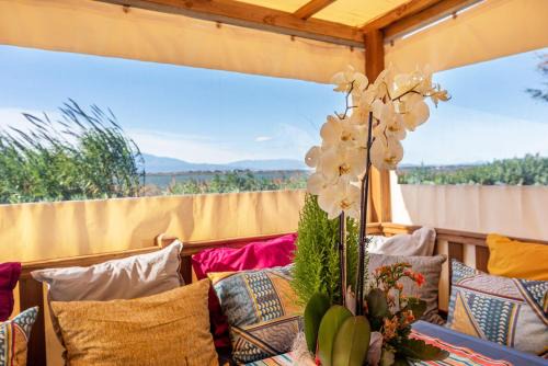 Camping siblu vue sur Canigou