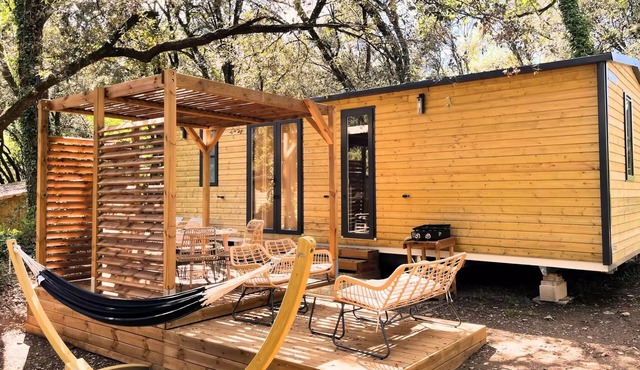 Camping Sunêlia La Clémentine * - Lodge Sunêlia Luxe 33m² - 3 chambres 6 personnes