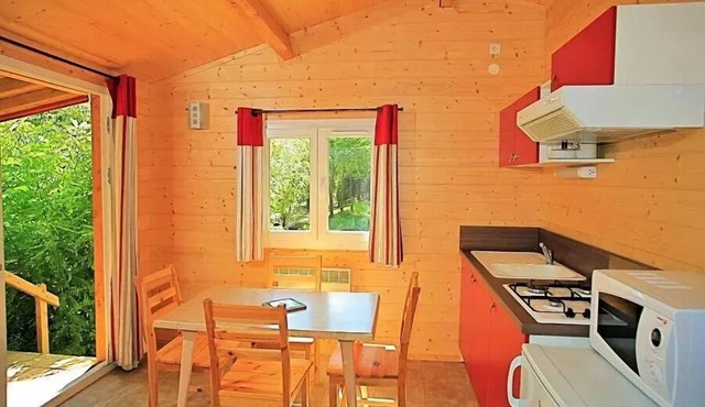 Camping Sunêlia La Clémentine * - Chalet Prestige 35m² - 2 chambres 5 personnes