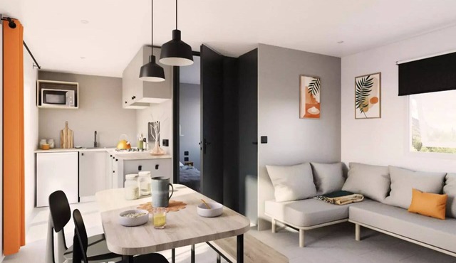 Camping Sunêlia La Clémentine * - Mobil-home Sunêlia Prestige Plus - 2 Chambres 4 Pers. 4 personnes