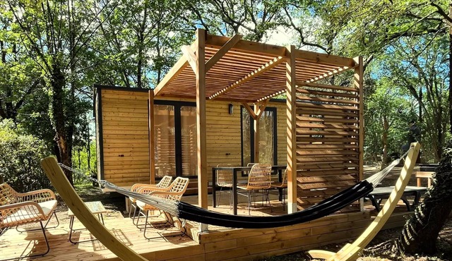 Camping Sunêlia La Clémentine * - Lodge Sunêlia Luxe 32m² - 2 chambres 4 personnes