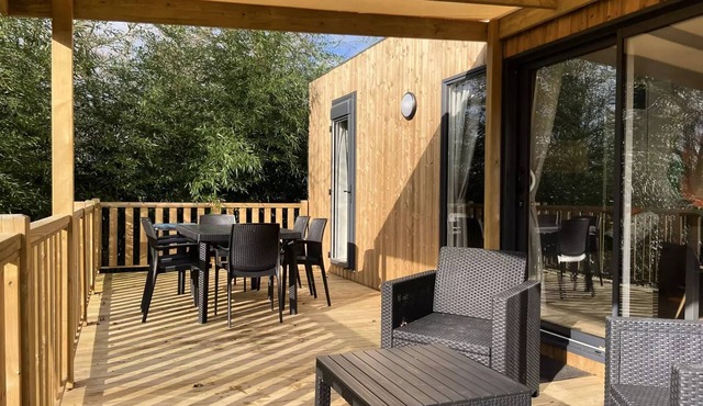 Camping Sunêlia Lanniron Orangery * - Sunêlia Luxury Twin 10 persons - 5 rooms 10 persons