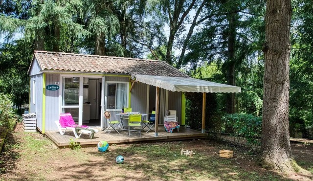 Camping Sunêlia Le Séquoia * - Chalet Prestige 35m² 2 chambres - Clim 5 personnes