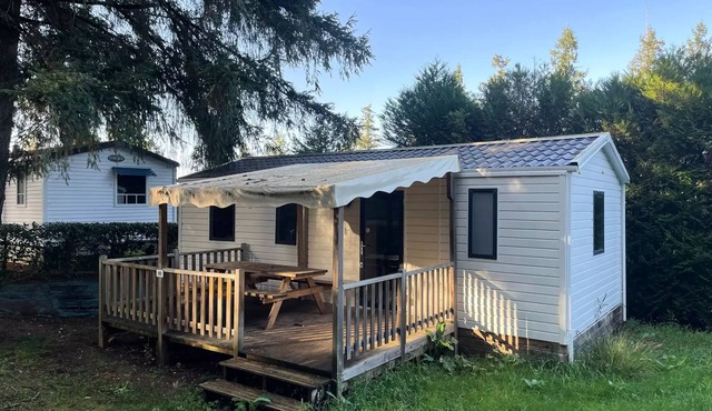 Camping Sunêlia Le Séquoia * - Mobil home Prestige 32m² 3 chambres - climatisé 6 personnes