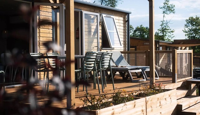 Camping Sunêlia Le Séquoia * - Mobil-Home Sunelia Luxe 40m² 3 chambres 2 salles de bain - Climatisé 6 personnes