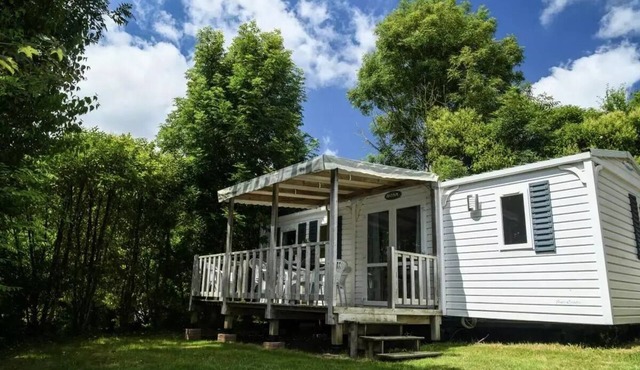 Camping The 4-Leaf Clover * - IRM Cordélia mobile home 32m², 3 bedrooms (2008) 6 to 8 people - 6 people. included in the price