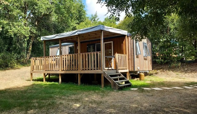 Camping The 4-Leaf Clover * - Mobile Home Tuscany Comfort+ 2 bedrooms. 31m2 (2023) 4 people