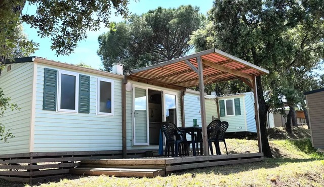 Camping Tikayan Les Cigales* - Mobile home Idaho Eco 3 rooms 4 people Air-conditioned
