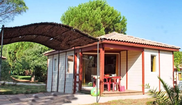 Camping Tikayan Les Cigales* - Mobile Home Tulum Standard 3 Rooms 4/6 People Air Conditioning
