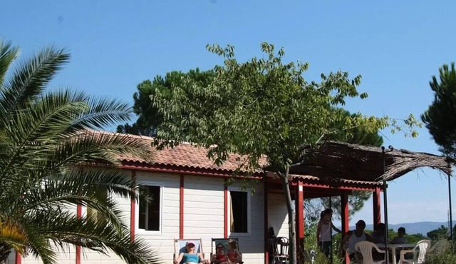 Camping Tikayan Les Cigales* - Chalet Quirigua Confort 4 Rooms 6/8 People Air Conditioning