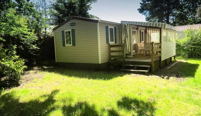 Camping Ushuaïa Le Parc de La Grève * - Mobile Home Relaxation 3 Rooms 4 People + TV