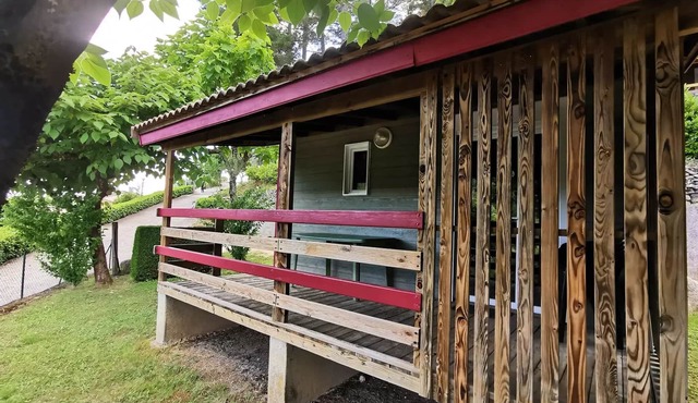 Camping Ushuaïa Villages les Pins d'Ucel * - BRUYERE - Chalet 21m² 5 people