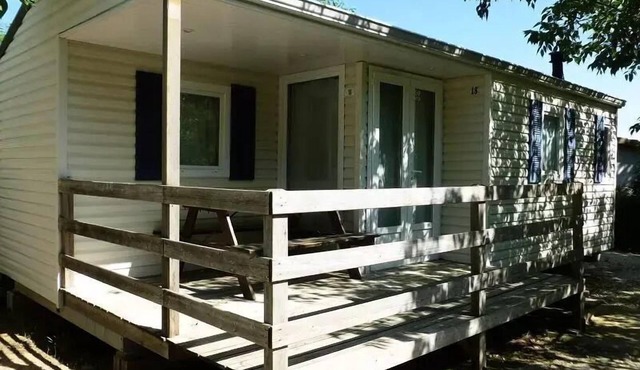 Camping Ushuaïa Villages les Pins d'Ucel * - PIC VERT - Mobile home 28 m² 5 to 6 people - 5 people. included in the price