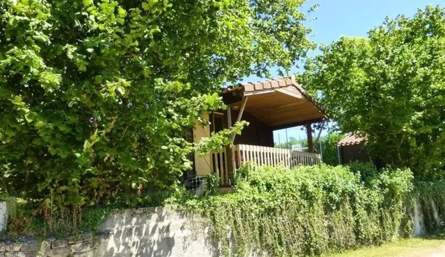 Campsite Flower Les Terrasses de Dordogne * - Standard Chalet 3 rooms 4 people Without Sanitary facilities