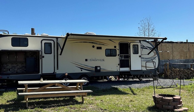 Campsite #1 Cozy RV in Lovely St. George with AC, WiFi