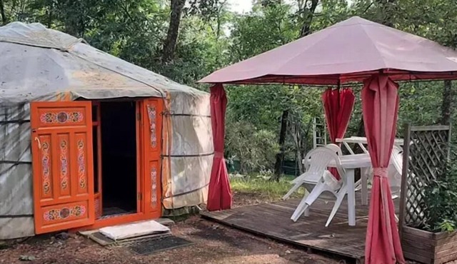 Campsite Bastides* - 1 Room Yurt for 4 people Without Sanitary facilities