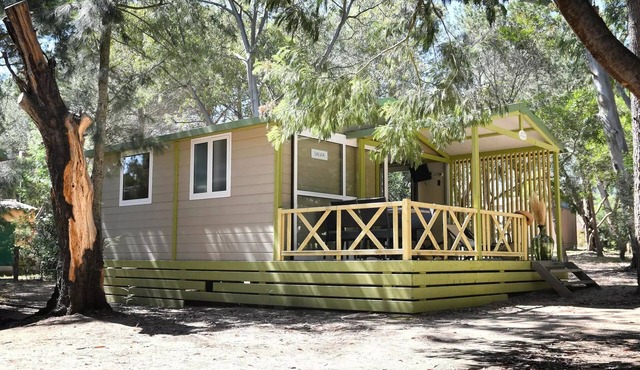 Campsite BELLA VISTA * - Chalet Muvrella 25m2 5 persons