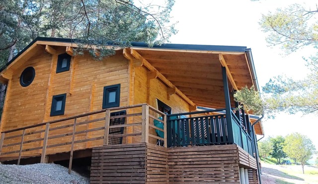 Campsite CHAMP LA CHEVRE * - Duplex Chalet 3 bedrooms (6-8 people) 6 to 8 people - 6 people. included in the price