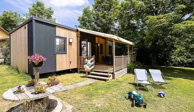 Campsite CHAMP LA CHEVRE * - Premium Cottage 6 pers. (37 m2) 6 persons