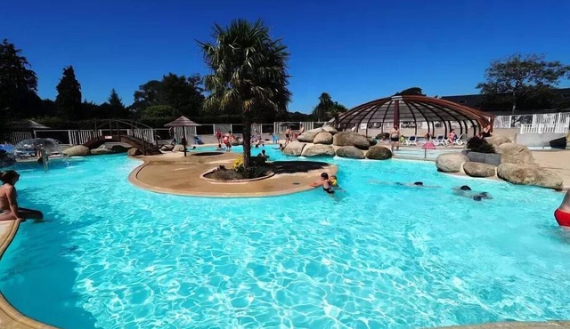 Campsite Domaine de Bel Air* - Mobile home Relax Comfort TV 3 rooms 4/5 people