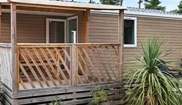 Campsite Domaine de la Sainte Baume* - 3-room Comfort mobile home for 4 people Air-conditioned + TV