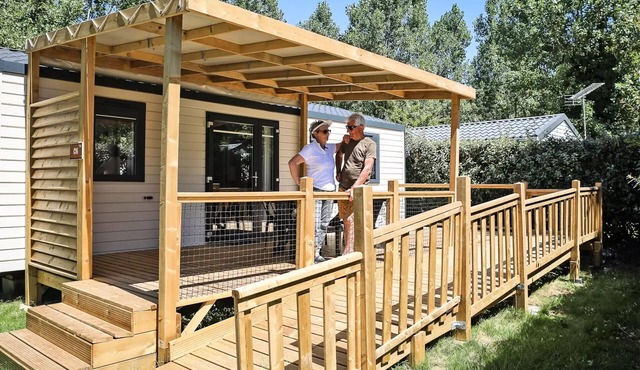 Campsite Flower le Pavillon* - Mobil home Confort PMR 3 rooms 4/6 people