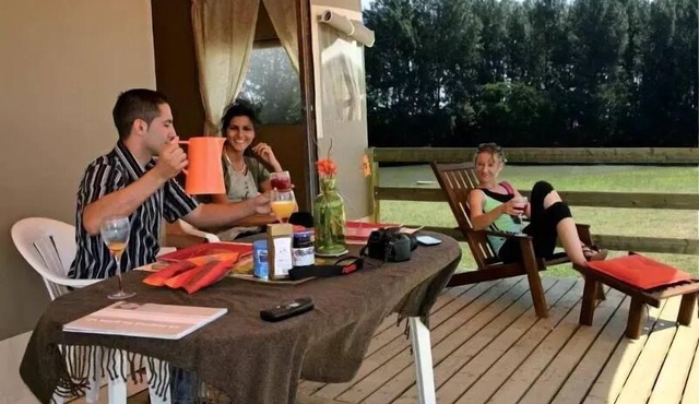 Campsite Flower Les 3 Ours * - Freelodge Confort 3 Rooms 5 People