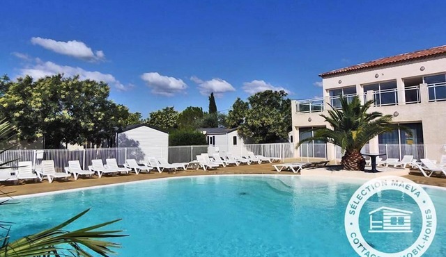 Campsite Les Amandiers * - Mobile Home 4 Rooms 6 People