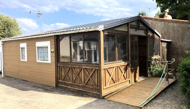 Campsite maeva Club Les Dinosaures * - Chalet PMR Cosy 3 Rooms 4 People + TV
