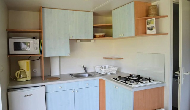 Campsite La Baie de Terenez * - Mobile home Standard Compact Méditerranée 3 rooms 3 people