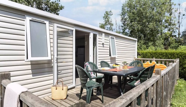 Campsite La Citadelle* - COMFORT mobile home - 4 bedrooms - 2 bathrooms for 8 people