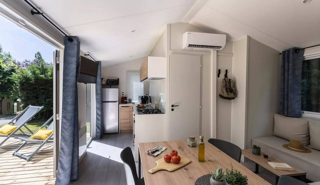 Campsite La Citadelle* - PREMIUM mobile home - 3 bedrooms for 6 people