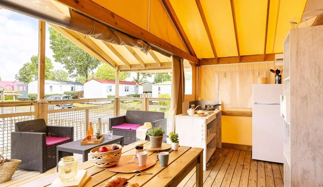 Campsite La Citadelle* - PREMIUM Lodge - 2 bedrooms 4 people