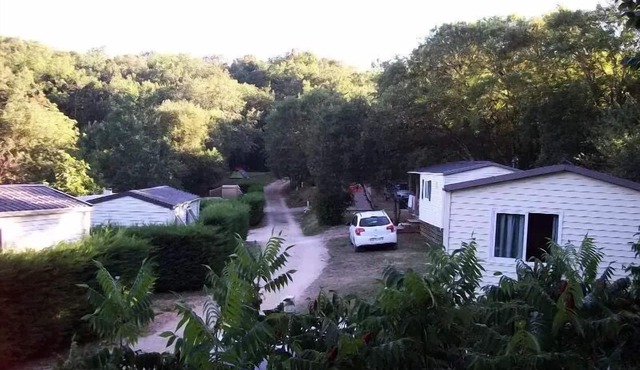 Campsite LA GARRIGUE * - Mobile home WITH sanitary 5 to 6 people - 5 pers. included in the tariff