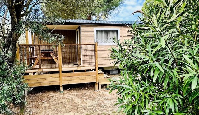 Campsite La Grange Neuve* - COMFORT COTTAGE Garden Side 4 people