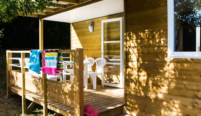 Campsite La Grappe Fleurie * - Cottage Loggia 4 people