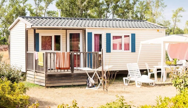 Campsite La Palmeraie * - Classic 3-room mobile home for 4/6 people