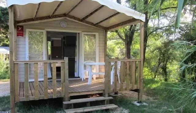 Campsite La Pinède in Provence * - Mobile Home Olivier Plus 2 Rooms 2 People Air Conditioned + TV