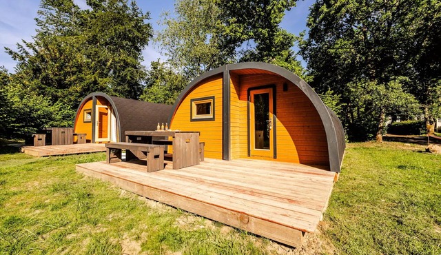 Campsite La Rivière d'Argent * - Double Pod - 30m2 - 2 bedrooms 4pers 4 people