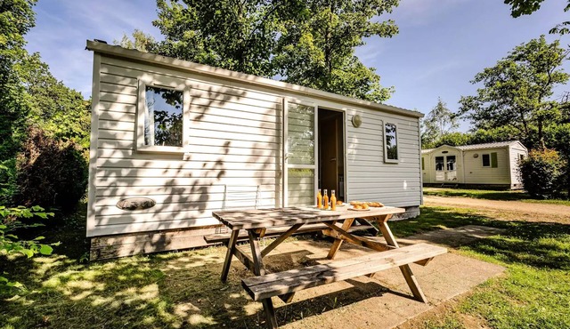 Campsite La Rivière d'Argent * - Mobile home DOMINOS 22m2/2 bedrooms - without terrace 4 to 6 people - 4 pers. included in the tariff