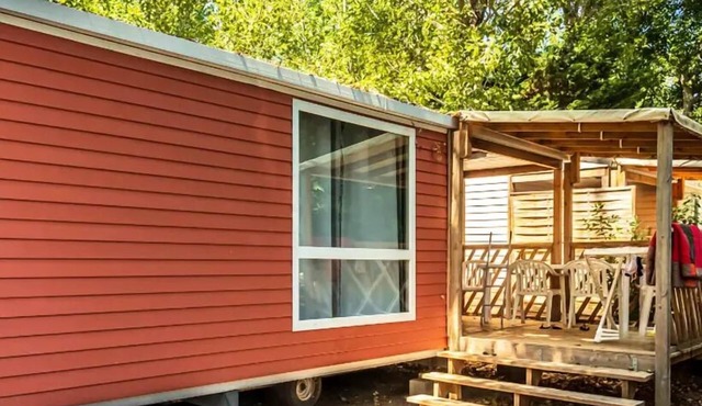 Campsite Le Clos Virgile* - Mobile Home Playa TV Air Conditioning Plancha 3 Rooms 4 adults + 1 child (-10 years old)