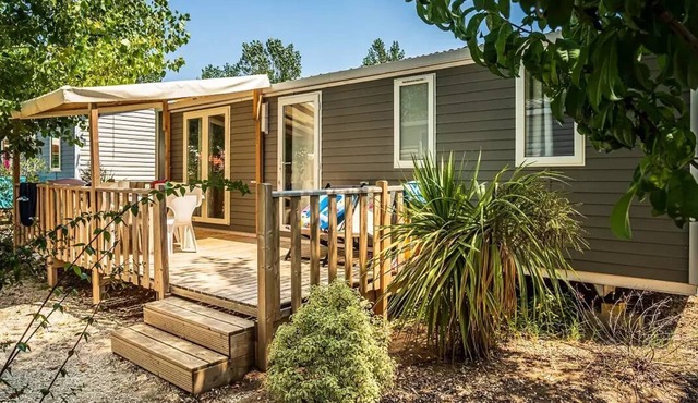 Campsite Le Clos Virgile* - Mobil Home Dune TV Clim Plancha 4 Rooms 6 people
