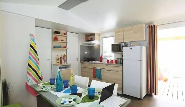 Campsite Le Clos Virgile* - 4-room mobile home 6 people Air-conditioned
