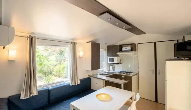 Campsite Le Parc des Monges * - Mobile Home 3 Rooms 4 People Air Conditioned