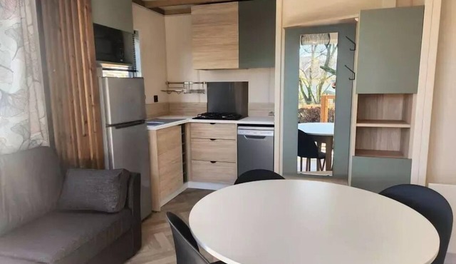 Campsite Le Moulin * - Chalet Cannelle 26.5m² - air-conditioned 4 people