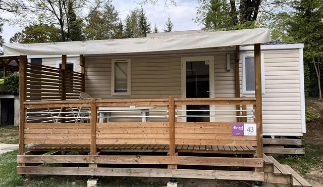 Campsite Le Moulin * - Mobile home Family 4 Rooms 6 People