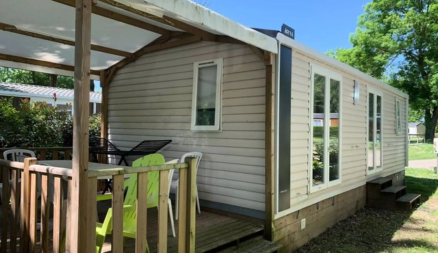 Campsite Le Pré des Moines * - Mobile home PISSENLIT + 2 bedrooms 2 to 6 people - 2 pers. included in the tariff