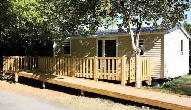 Campsite Le Rochat-Belle-Isle * - Mobil home 2 bedrooms with access for people with reduced mobility 5 people