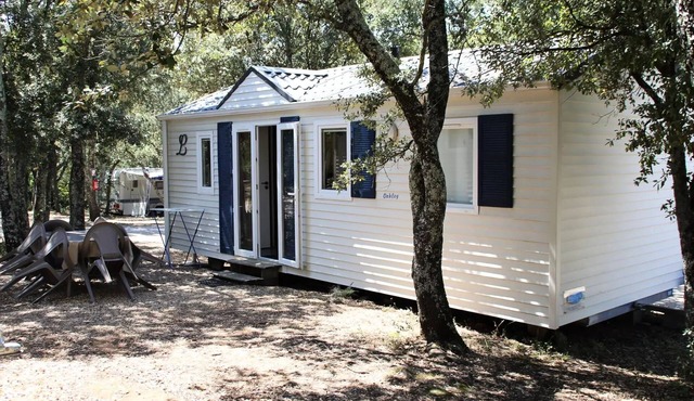Campsite Les Chênes * - MOBILE HOME Comfort - 2 ch - 26.52m2/Oak Green 4 people
